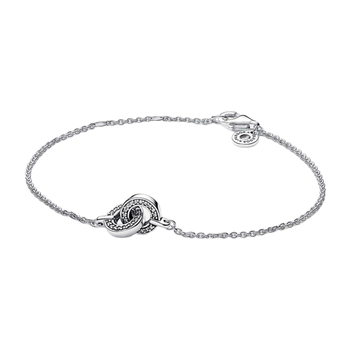 Pulsera Pavé Entrelazado Pandora Signature