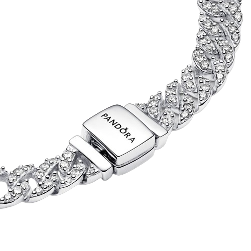 Pulsera de Cadena Pavé de Pandora Timeless