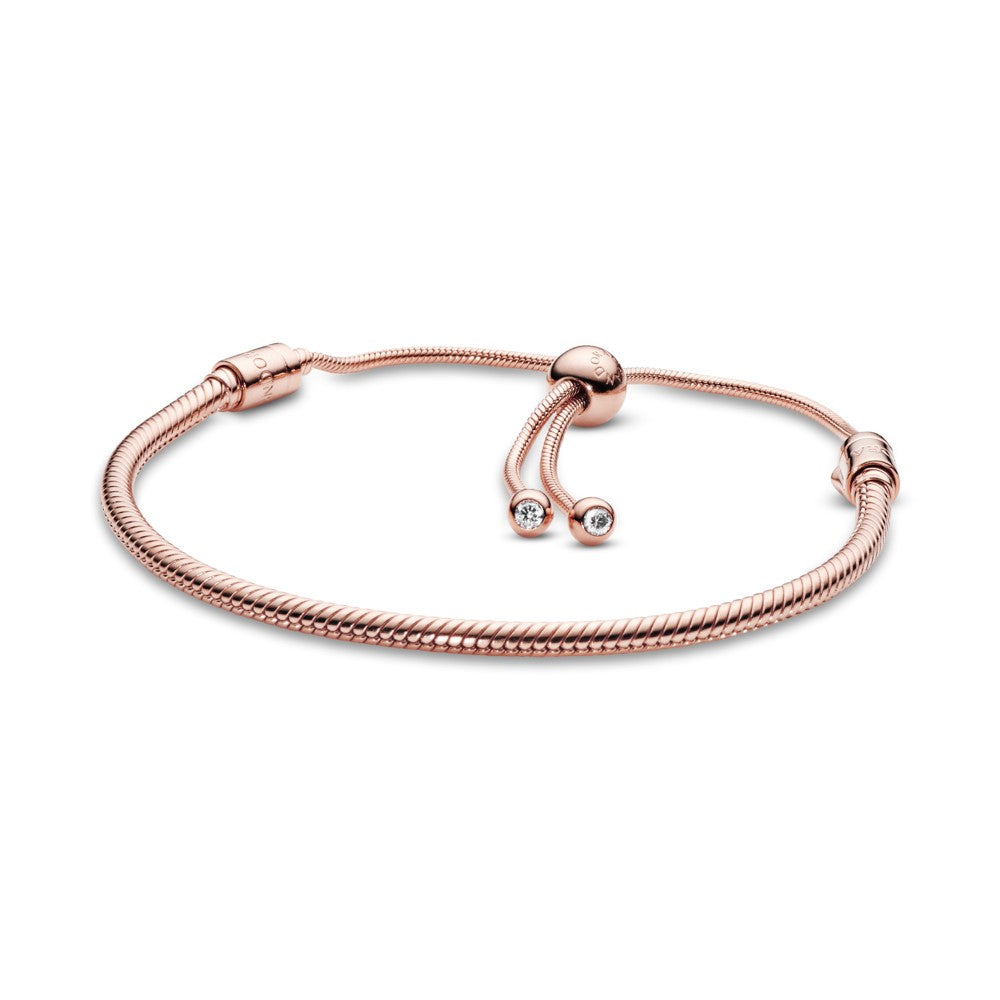 Pulsera Moments en PANDORA Rose Deslizante para charms