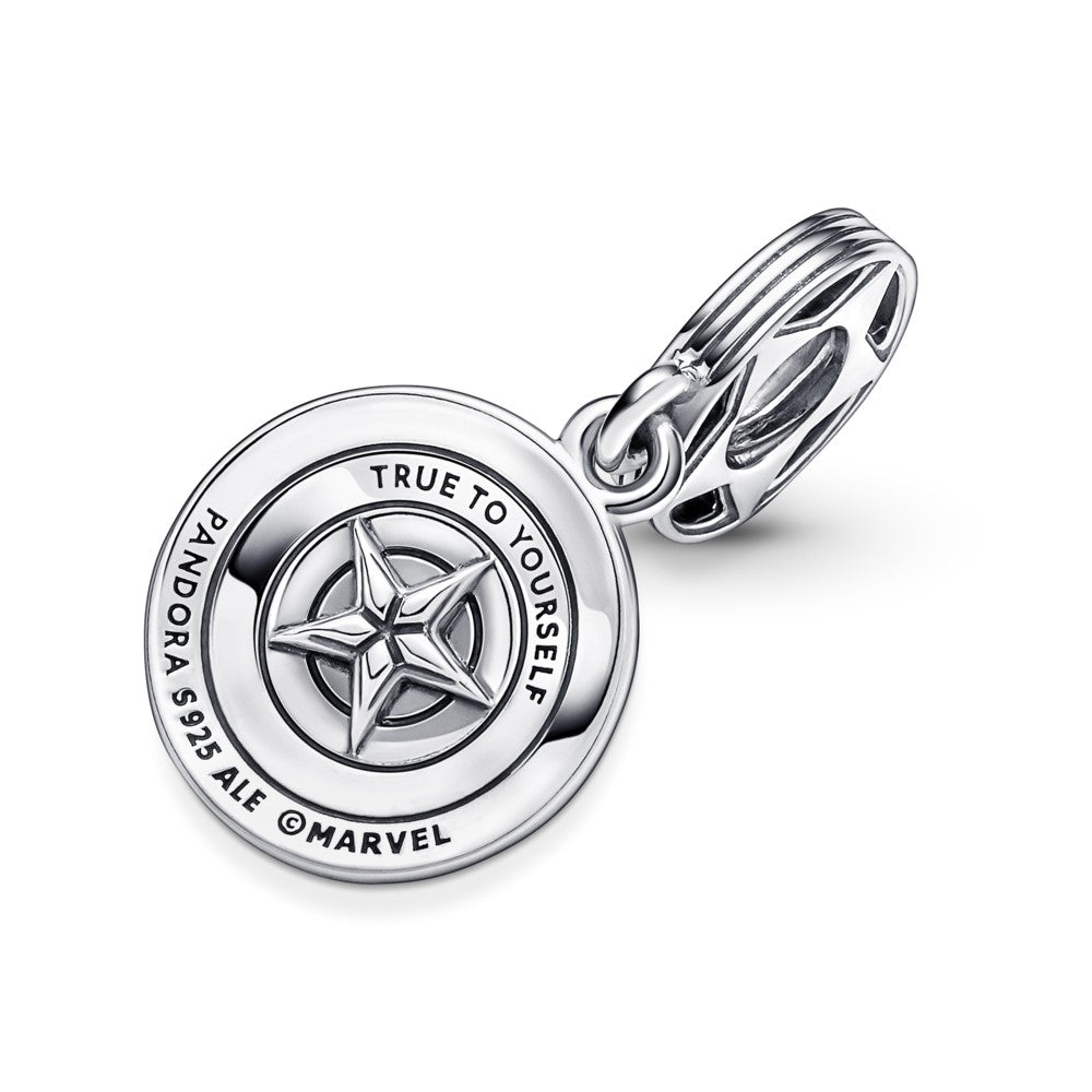 Charm Colgante Escudo del Capitán América de los Vengadores de Marvel