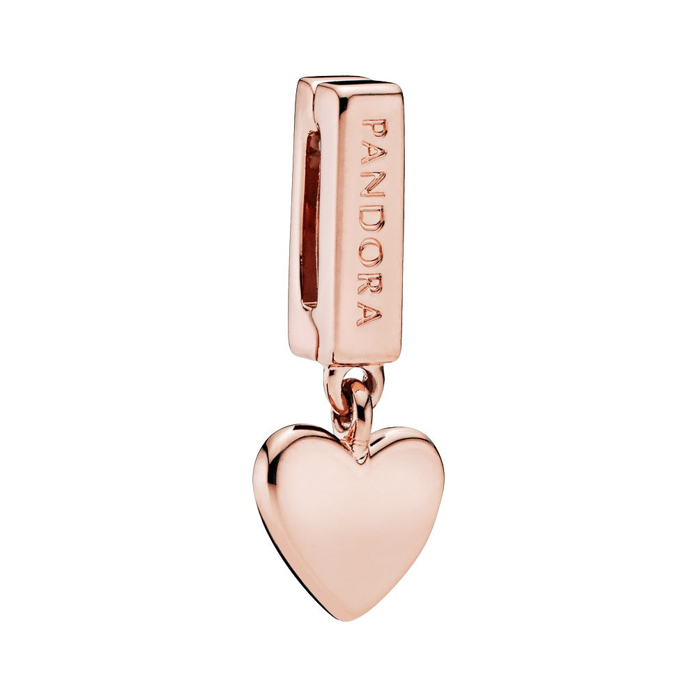 Charm colgante Reflexions en PANDORA Rose Corazón